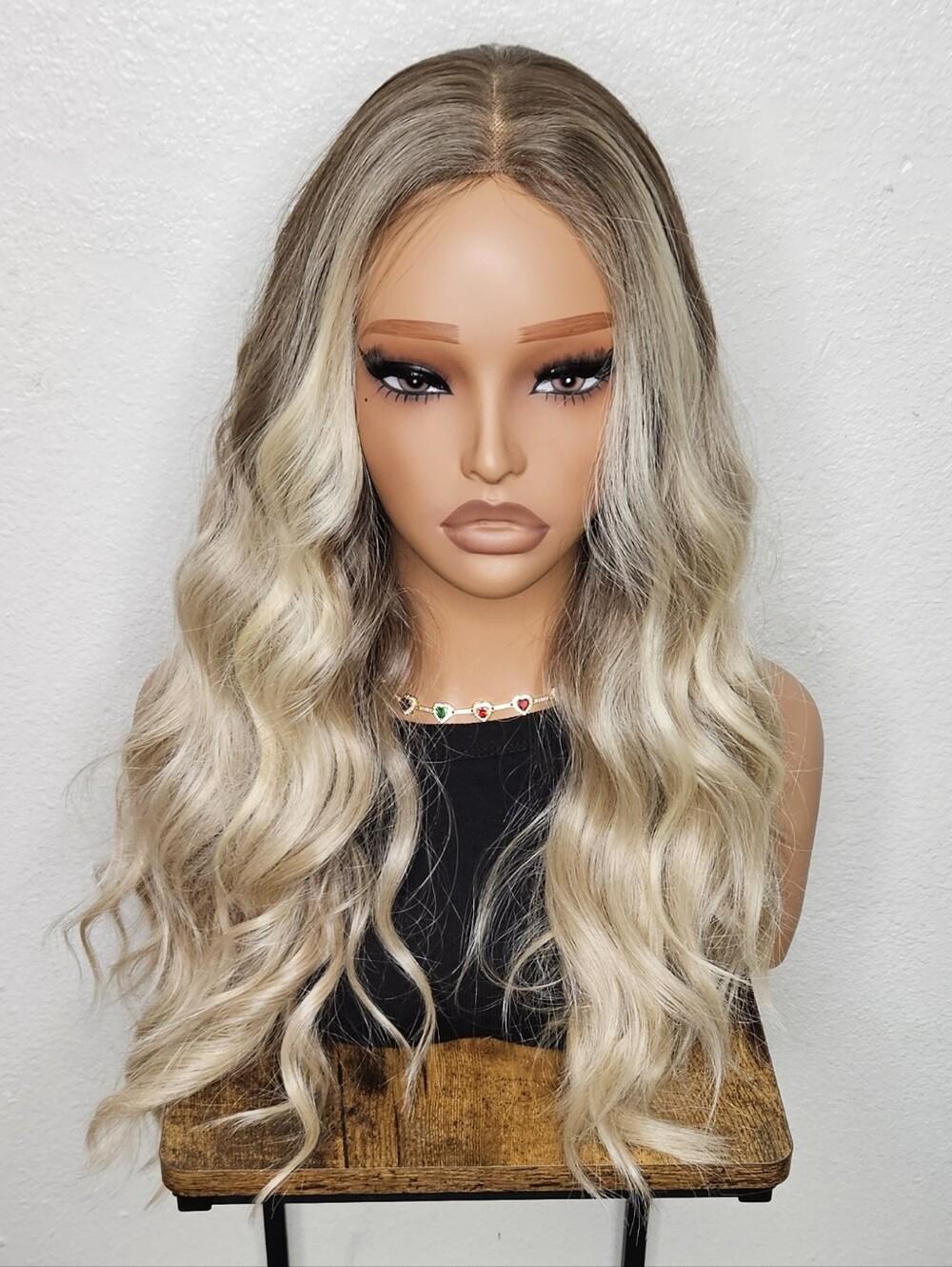 23” Blonde Ombre 13x6 Lace Front Wig